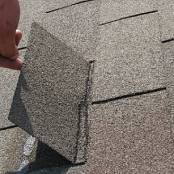 #5 Although not always visible from the ground, during high winds shingles can become lifted and damaged without being completely removed.